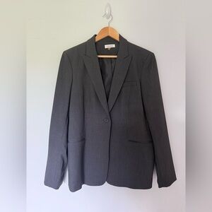 Calvin Klein Women's Charcoal Blazer